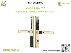 Khóa điện tử Kassler KL-599LX App Wifi - Gold